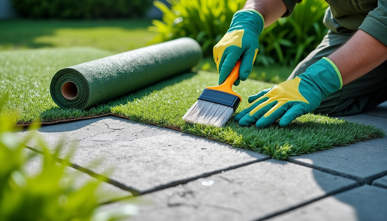découvrez comment choisir la meilleure colle pour gazon synthétique extérieur, en tenant compte de la durabilité, de l'étanchéité et de l'adaptation aux conditions extérieures.