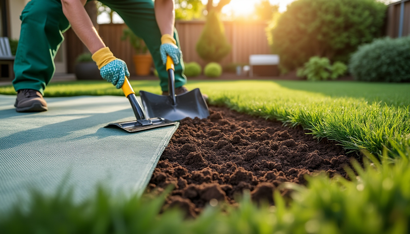 découvrez nos conseils pratiques et les étapes essentielles pour réussir la pose de gazon synthétique sur terre, pour un jardin impeccable toute l'année.