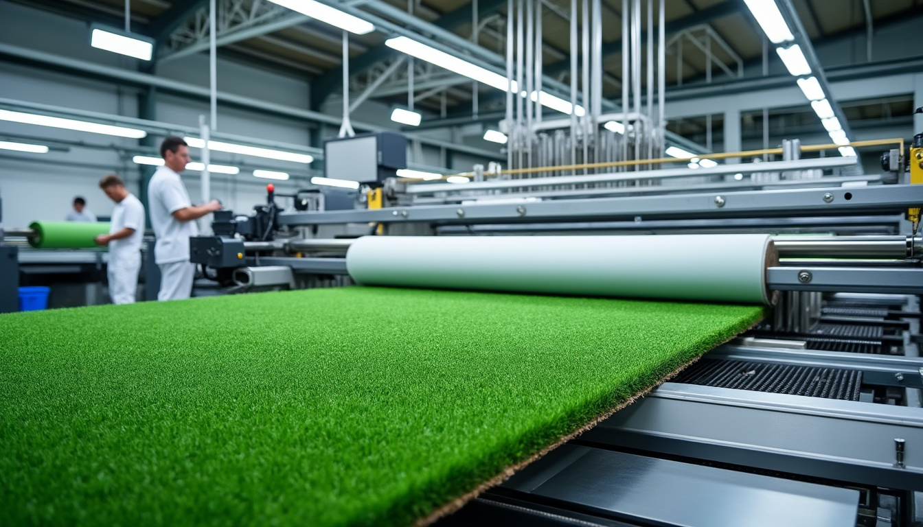 découvrez la fabrication française de gazon synthétique alliant qualité, innovation et durabilité pour embellir vos jardins toute l'année.