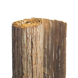 Clôture Naturelle en ÉCORCE DE PIN 1mx5m
