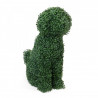 CHIEN BUIS ARTIFICIEL 3D