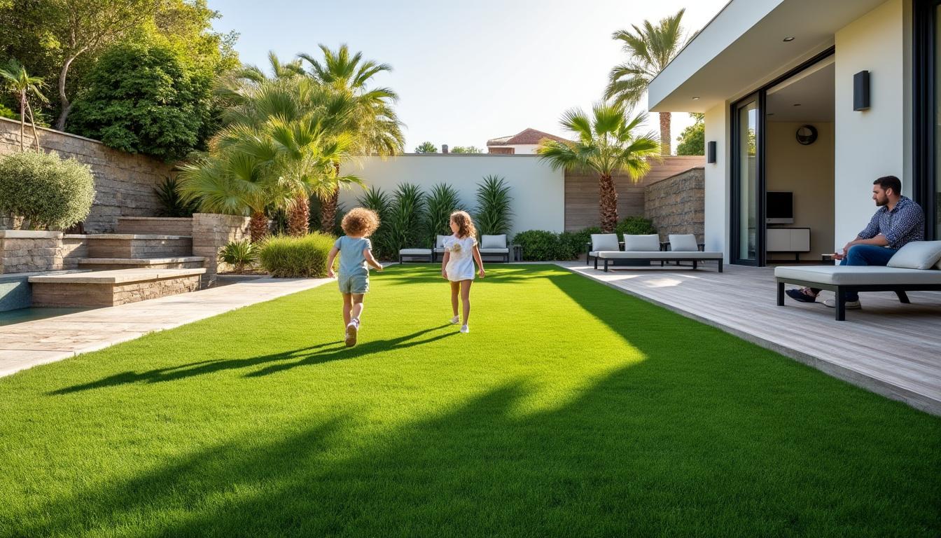 découvrez les avantages du gazon synthétique haut de gamme pour votre jardin en 2025. alliant esthétisme, durabilité et faible entretien, il transforme votre espace extérieur en un coin de verdure luxuriant, tout en préservant l'environnement. idéal pour les familles et les propriétaires soucieux de leur temps, optez pour une solution moderne et élégante pour embellir votre jardin.