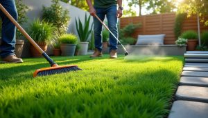 découvrez tout ce qu’il faut savoir sur le gazon synthétique sur mesure en 2025 : ses avantages, les étapes de pose, et des conseils pratiques pour l’entretien de votre pelouse artificielle.