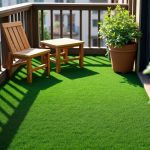 découvrez notre gazon synthétique spécialement conçu pour les balcons exposés au nord, une solution idéale pour embellir votre espace extérieur même en l'absence de soleil.