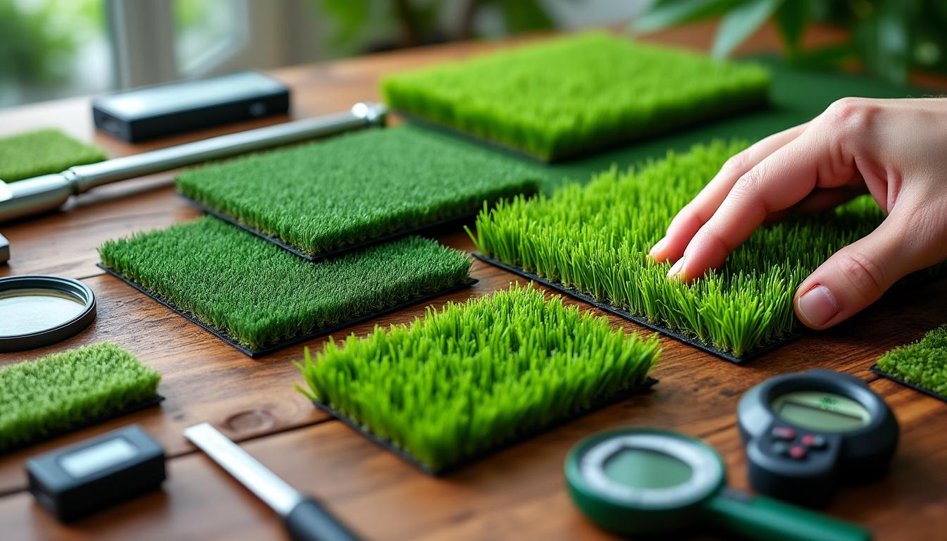 découvrez nos conseils et critères essentiels pour choisir le meilleur gazon synthétique adapté à vos besoins et profitez d'un jardin parfait toute l'année.