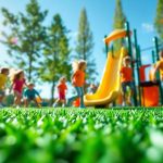 découvrez les avantages du gazon synthétique pour créer une aire de jeux sécurisée et propre, idéale pour protéger les enfants tout en facilitant l'entretien.
