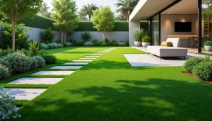 découvrez les avantages du gazon synthétique pour un terrain privé alliant durabilité, esthétique et entretien réduit, idéal pour créer un espace extérieur agréable toute l'année.
