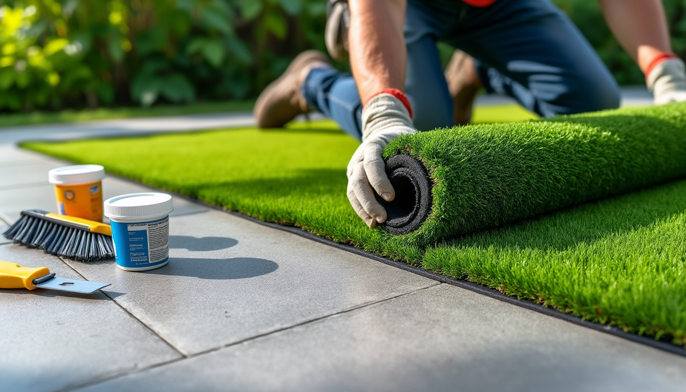 découvrez notre guide complet pour poser un gazon synthétique sur béton et transformez facilement vos espaces extérieurs avec une pelouse impeccable et durable.