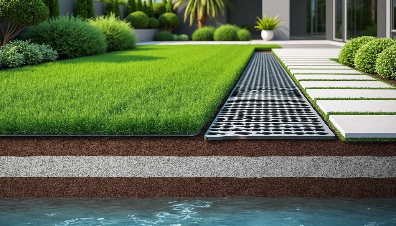 découvrez comment bien gérer la pente et l’évacuation de l’eau pour garantir la durabilité et la longévité de votre gazon synthétique.