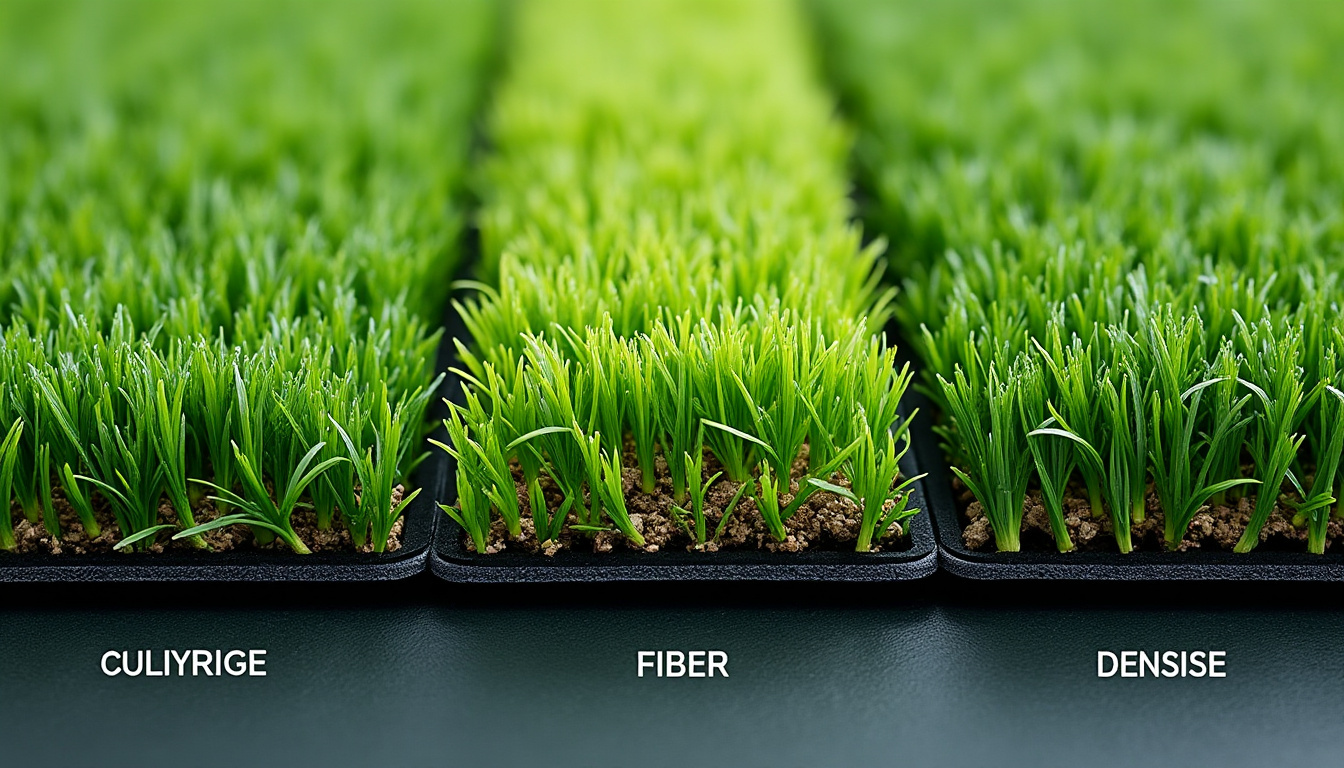 découvrez l'importance de la densité des fibres du gazon synthétique pour obtenir un rendu naturel et durable. guide complet pour bien choisir votre gazon artificiel.
