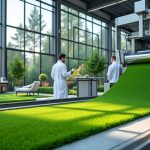 découvrez l'excellence de la fabrication française de gazon synthétique, alliant qualité et innovation pour sublimer vos jardins toute l'année.