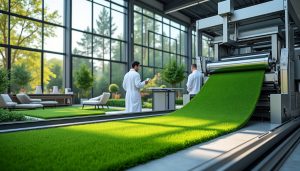 découvrez l'excellence de la fabrication française de gazon synthétique, alliant qualité et innovation pour sublimer vos jardins toute l'année.